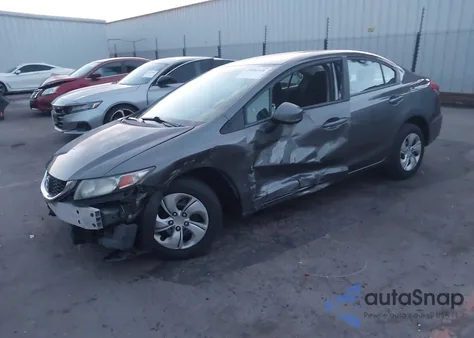 2013 Honda Civic Lx from USA, damaged, VIN 19XFB2F50DE294967